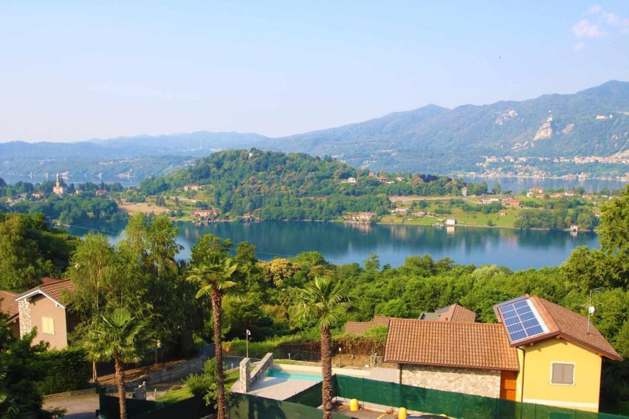 Domus Cusiana Complesso Vista Lago E Piscina Miasino Екстериор снимка