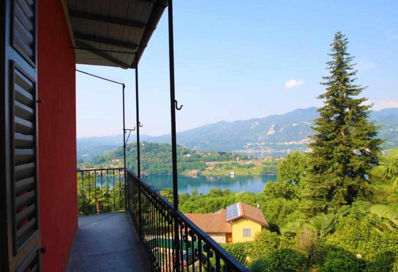 Domus Cusiana Complesso Vista Lago E Piscina Miasino Екстериор снимка